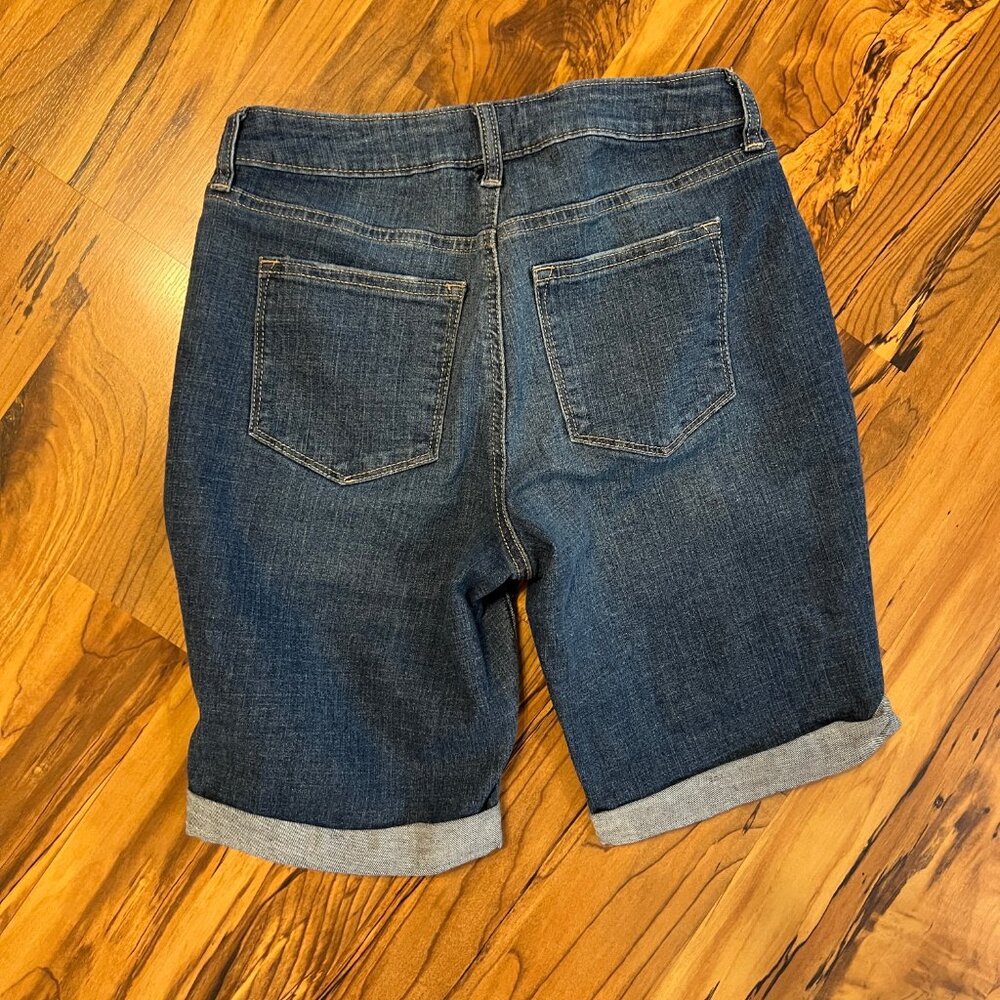 Womens Sonoma Bermuda Jean Shorts Size 4 - Picture 2 of 3